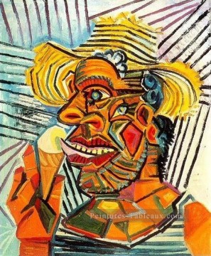  1938 - Homme au cornet glace 3 1938 cubisme Pablo Picasso